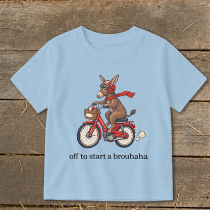 Off To Start a Brouhaha Toddler Tee