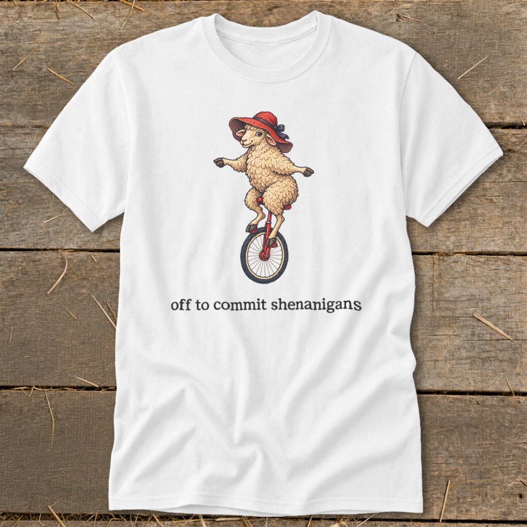Off To Commit Shenanigans Classic Tee