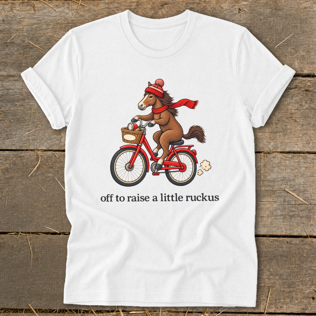 Off To Raise a Little Ruckus Softstyle Tee