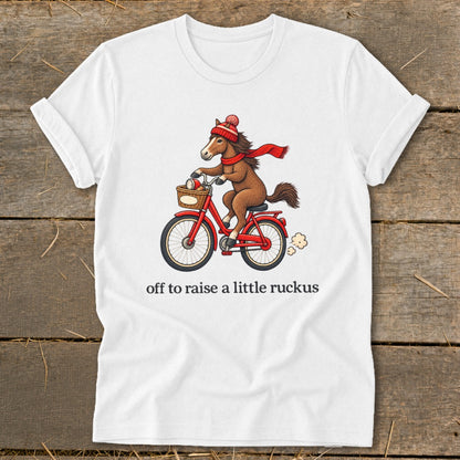 Off To Raise a Little Ruckus Softstyle Tee