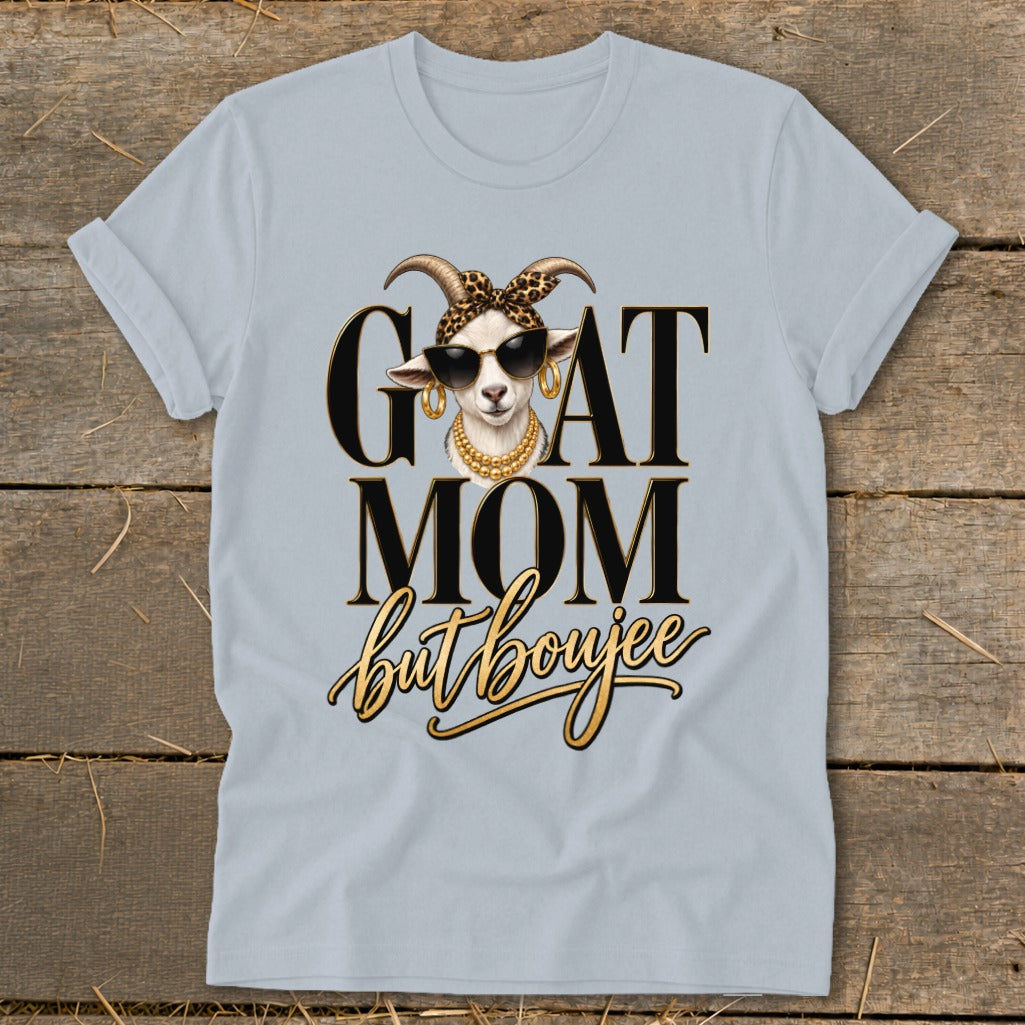 Goat Mom but Boujee Softstyle Tee