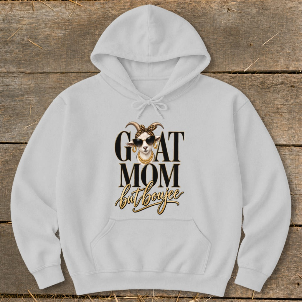 Goat Mom but Boujee Hoodie