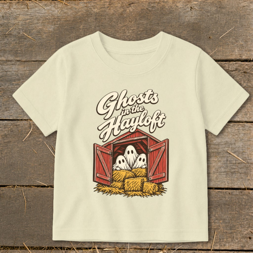 Ghosts in the Hayloft Toddler Tee