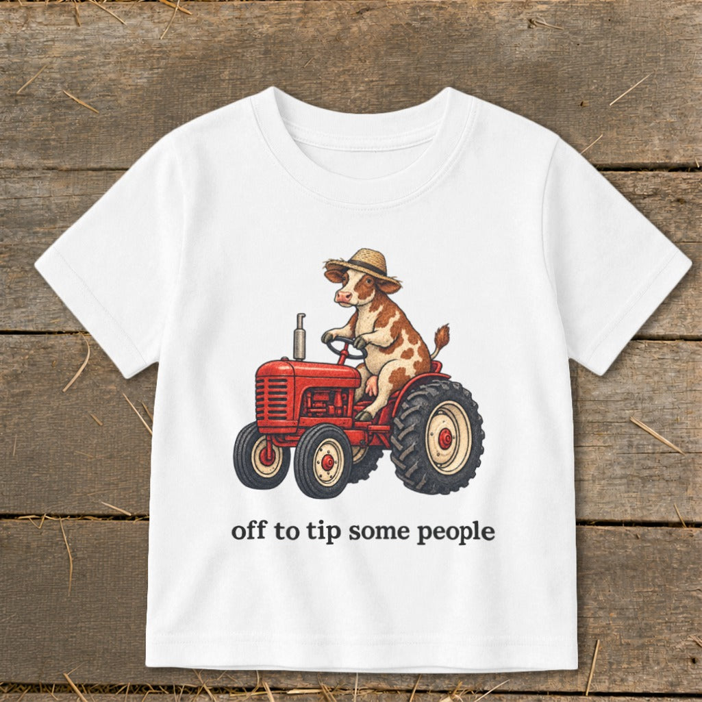 Off To Tip People Toddler Tee