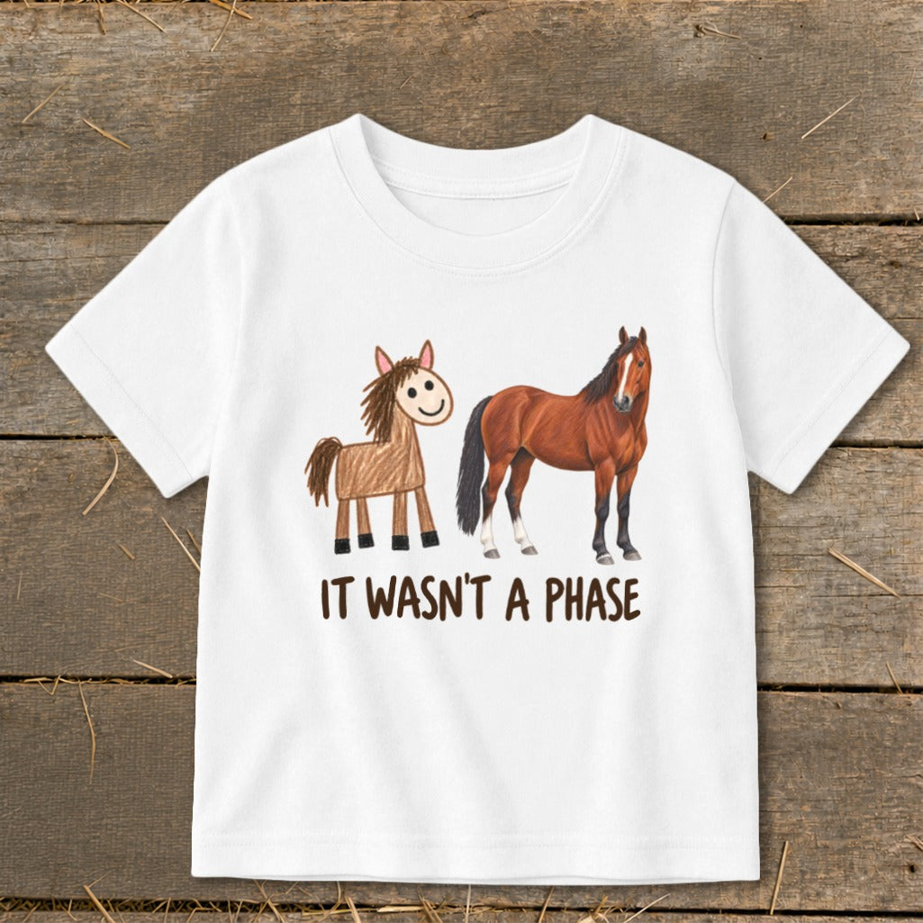 It Wasn't a Phase Drawing Toddler Tee