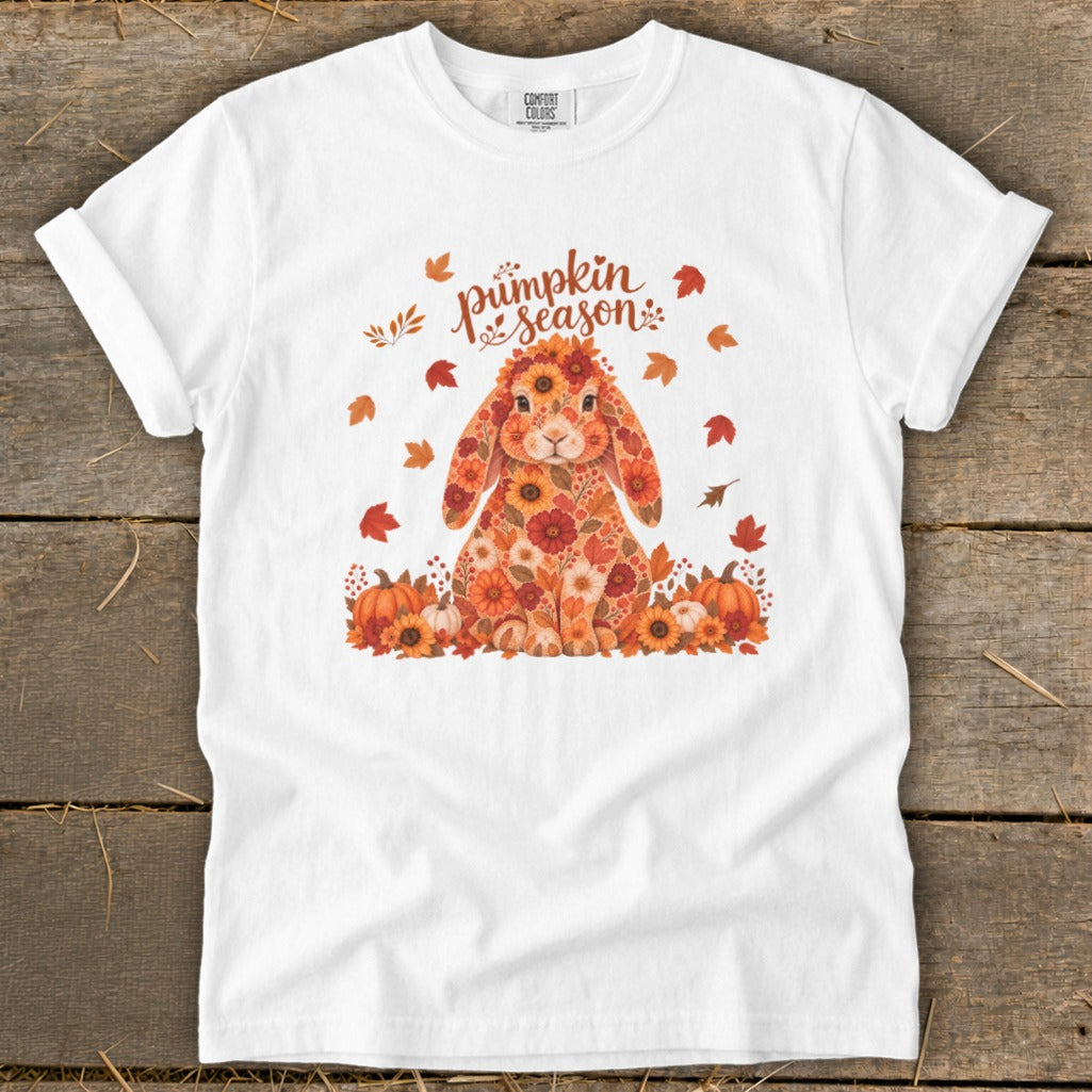 Fall Floral Rabbit Signature Tee