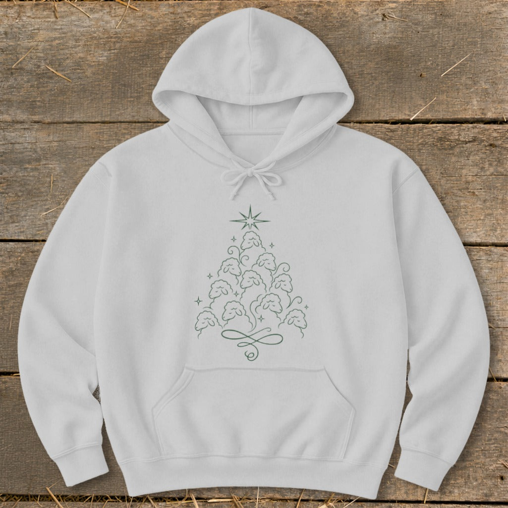 Elegant Sheep Tree Hoodie