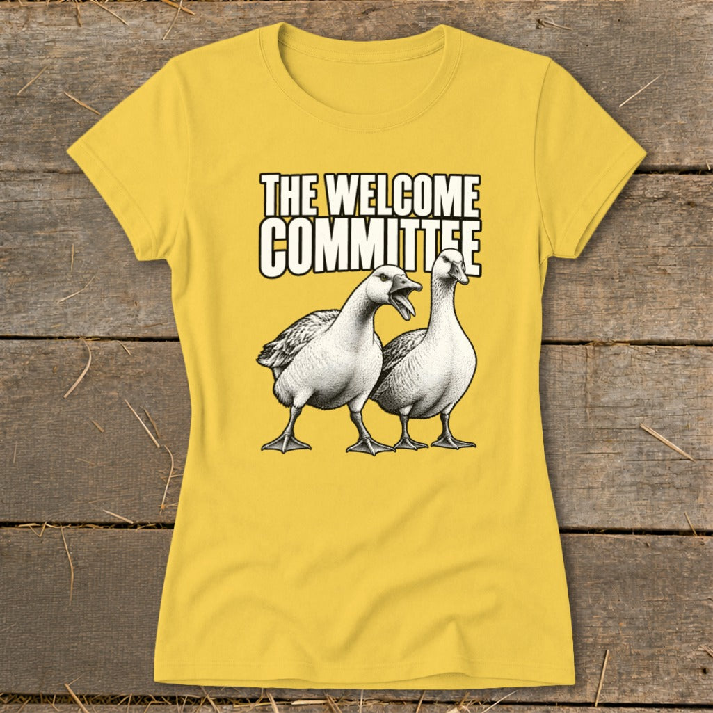 The Welcome Committee Ladies Tee