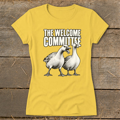 The Welcome Committee Ladies Tee