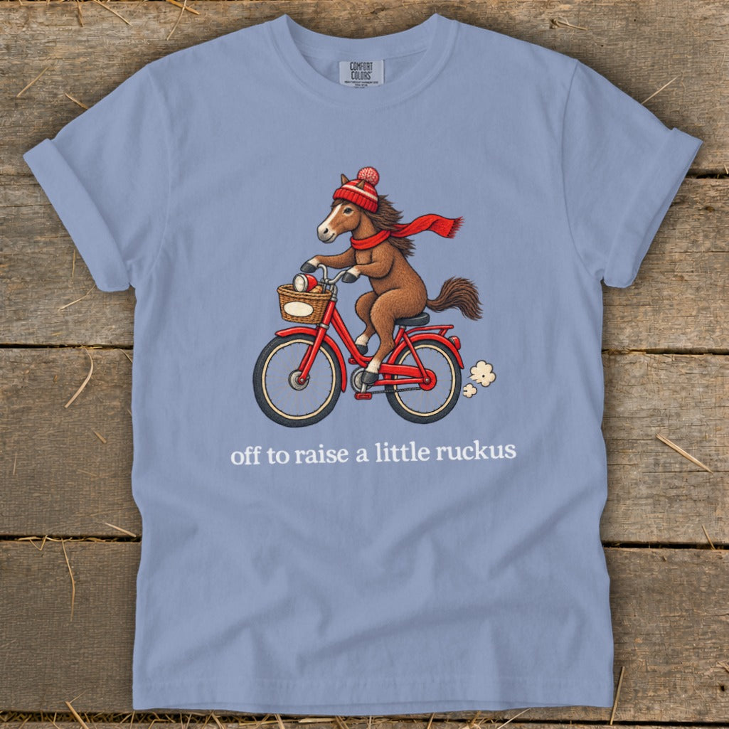 Off To Raise a Little Ruckus Signature Tee