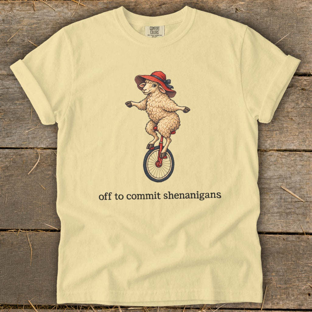 Off To Commit Shenanigans Signature Tee