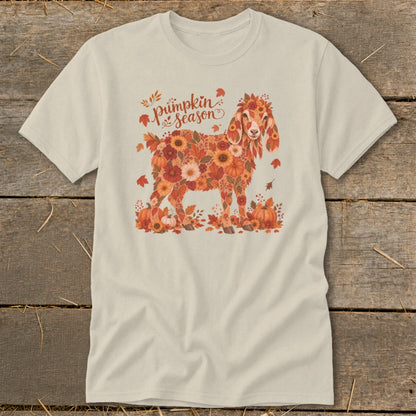 Fall Floral Nubian Goat Classic Tee