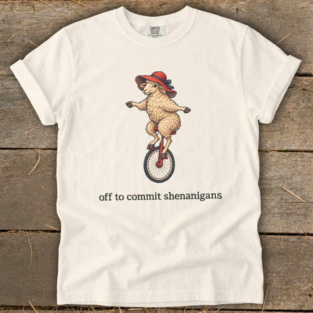 Off To Commit Shenanigans Signature Tee