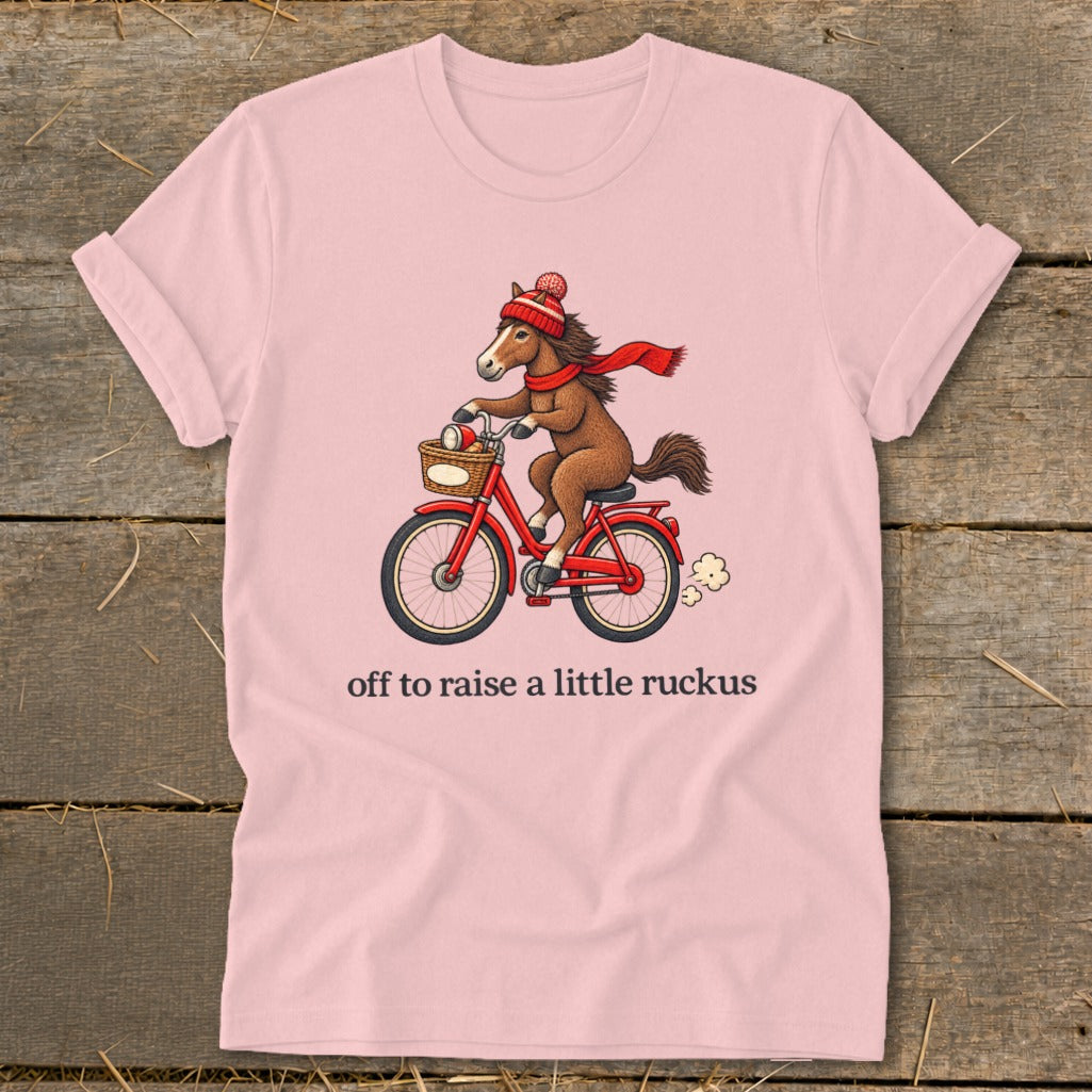 Off To Raise a Little Ruckus Softstyle Tee