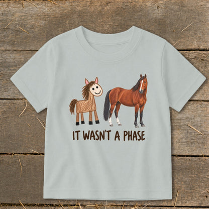 It Wasn't a Phase Drawing Toddler Tee
