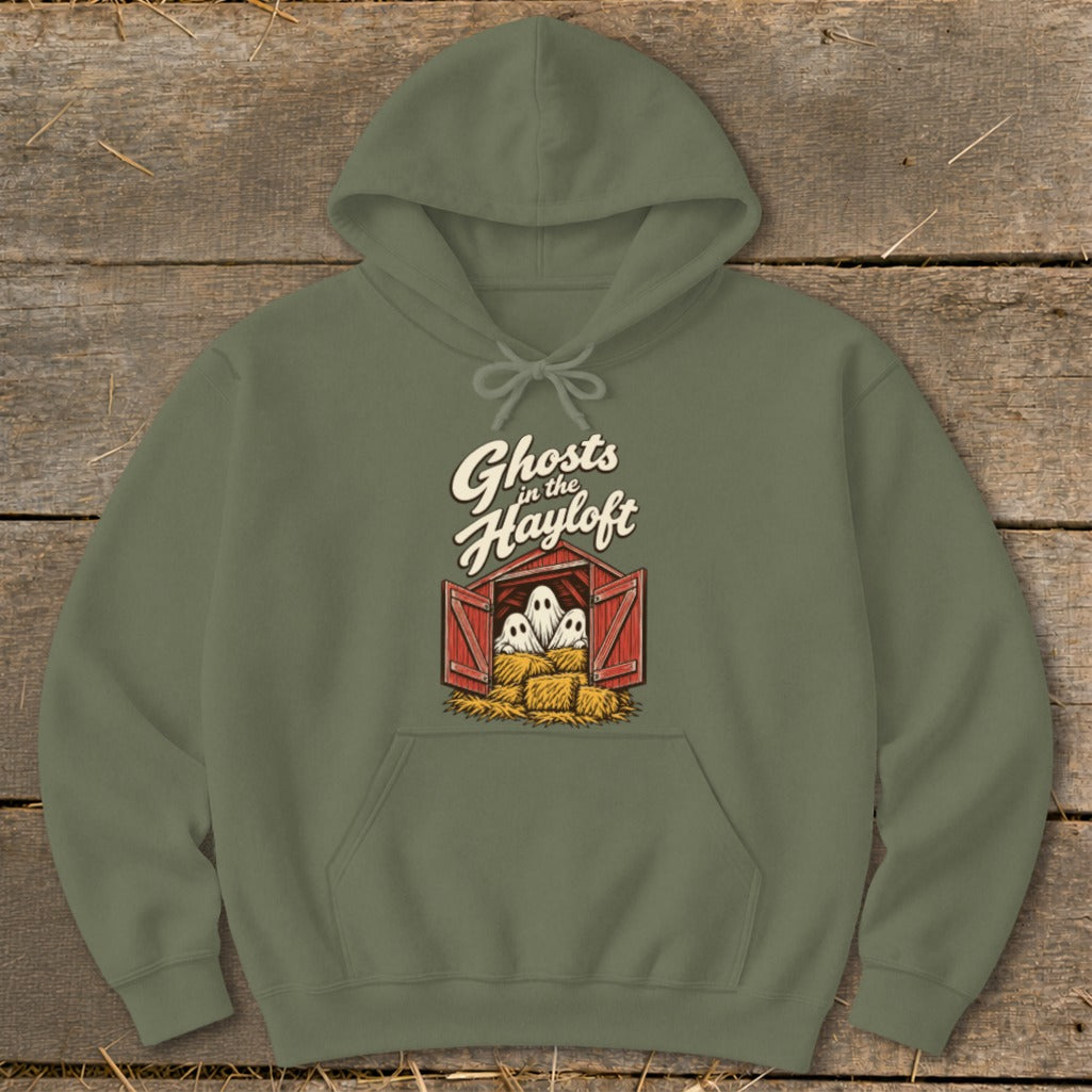 Ghosts in the Hayloft Hoodie