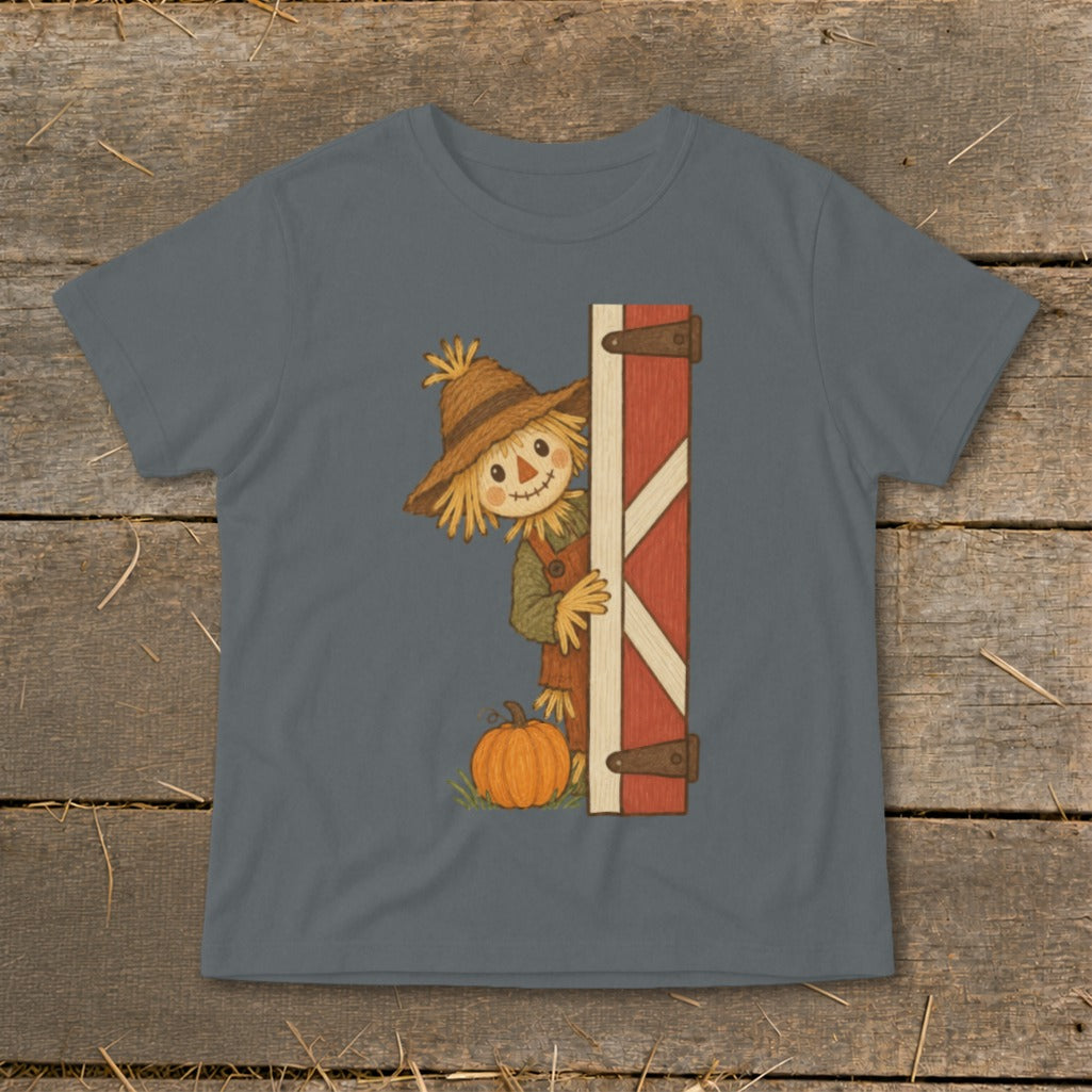 Peeking Scarecrow Infant Tee