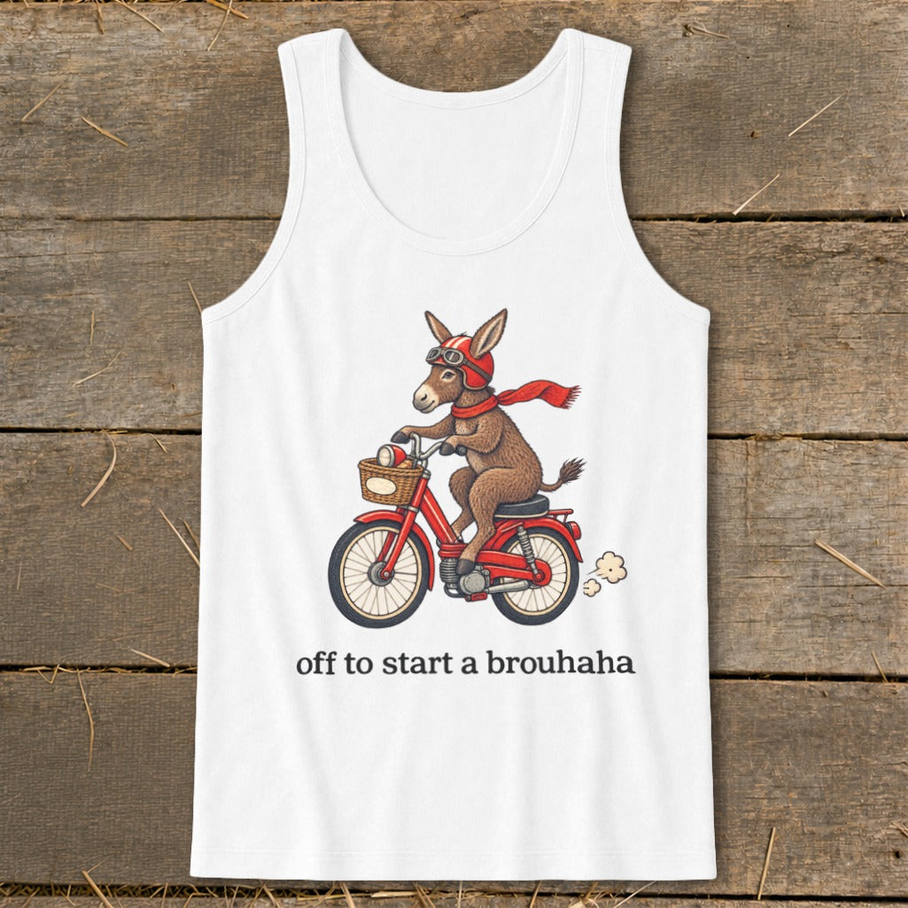 Off To Start a Brouhaha Tank Top