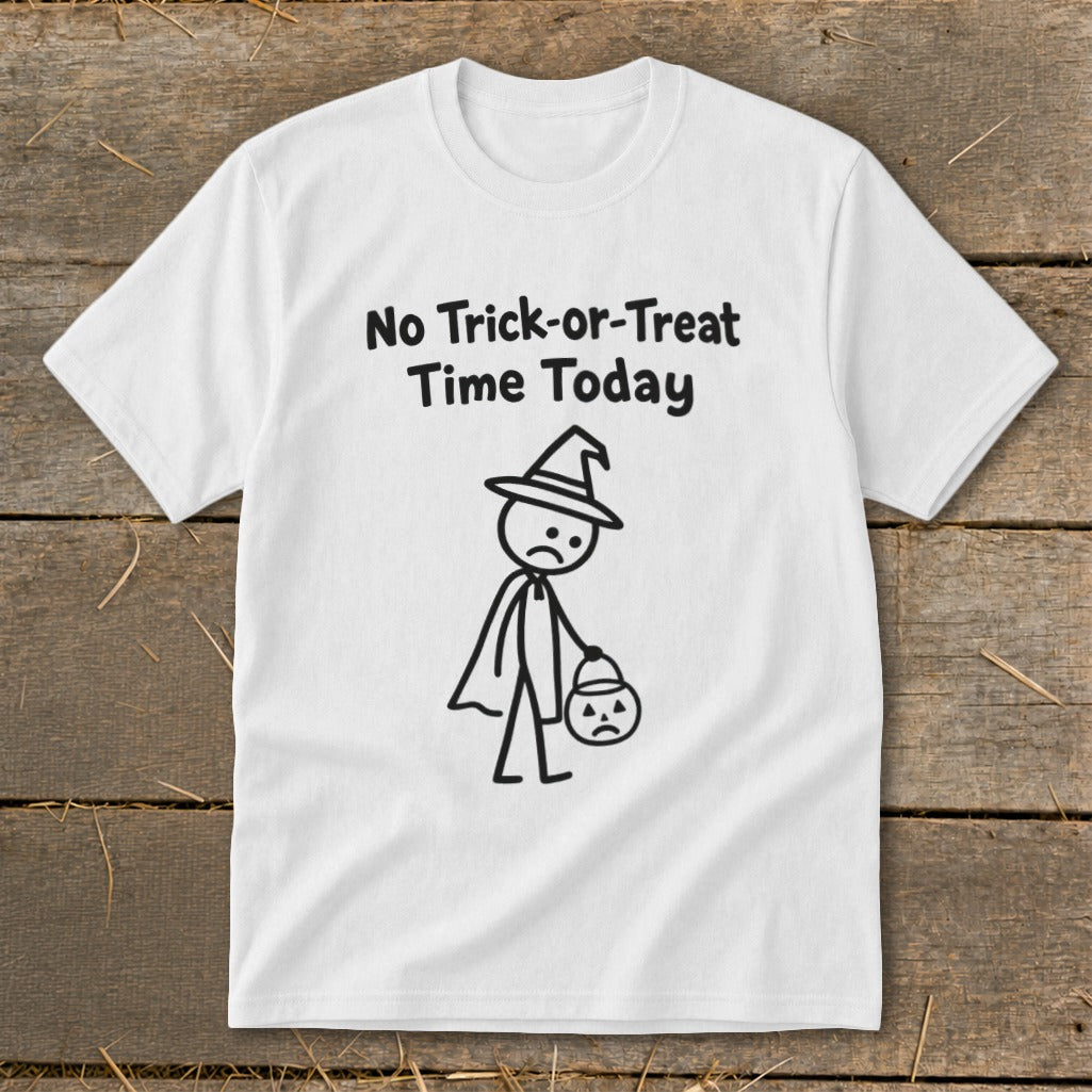 No Trick-or-Treat Time Today Youth Tee