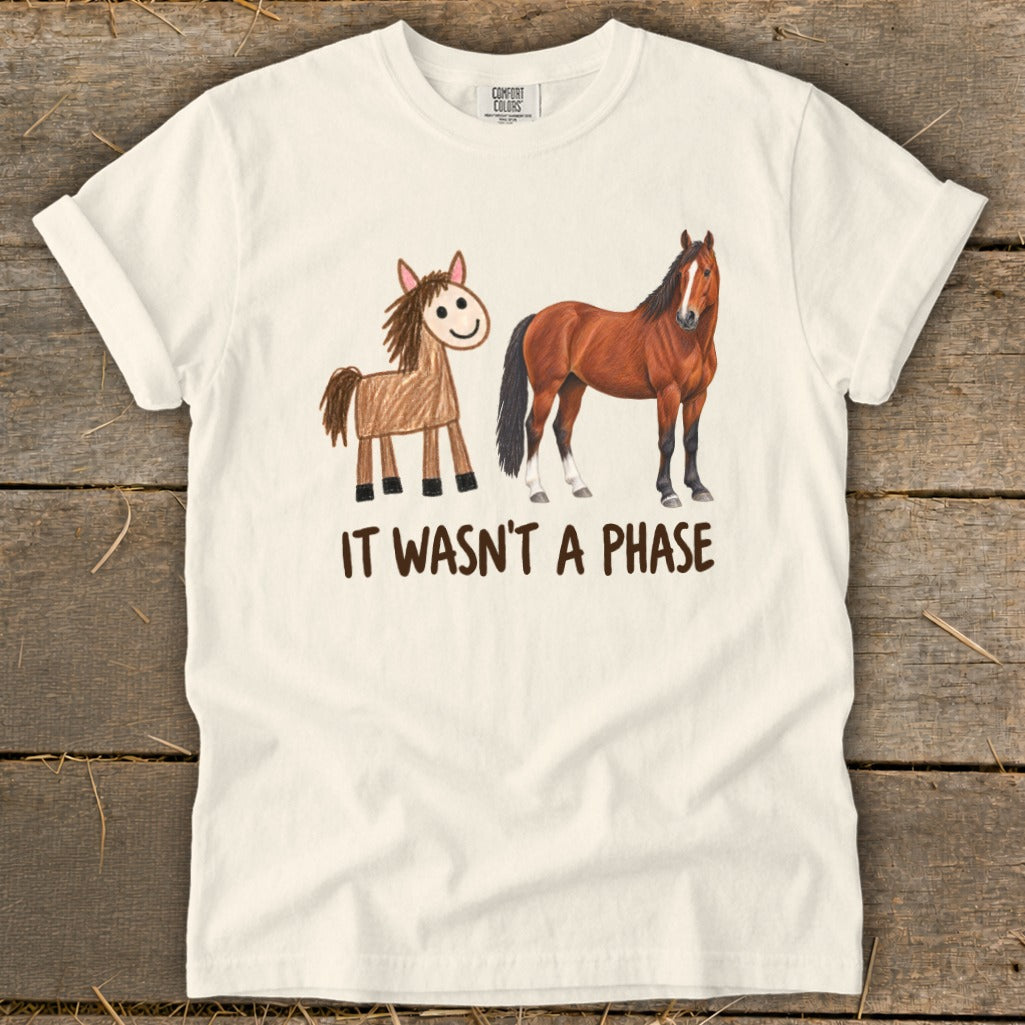 It Wasn't a Phase Drawing Signature Tee