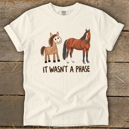 It Wasn't a Phase Drawing Signature Tee