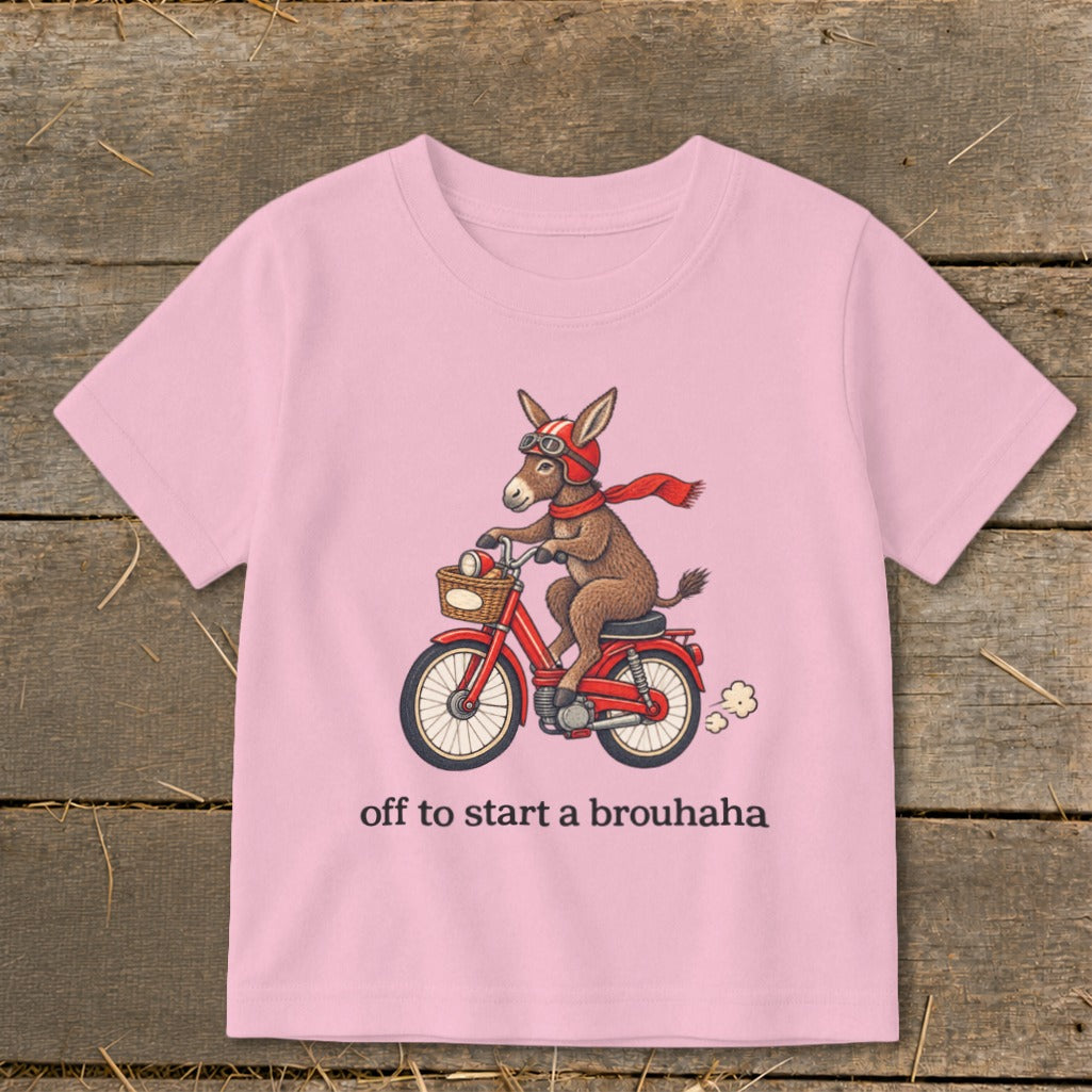 Off To Start a Brouhaha Toddler Tee