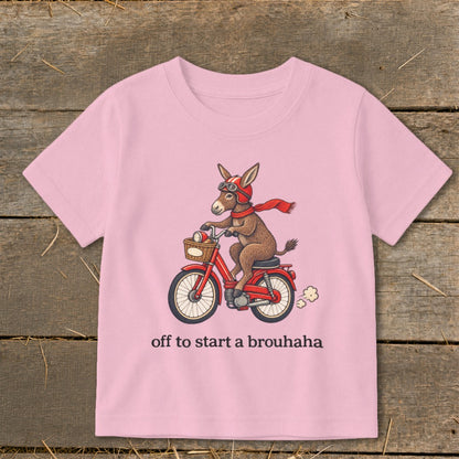 Off To Start a Brouhaha Toddler Tee
