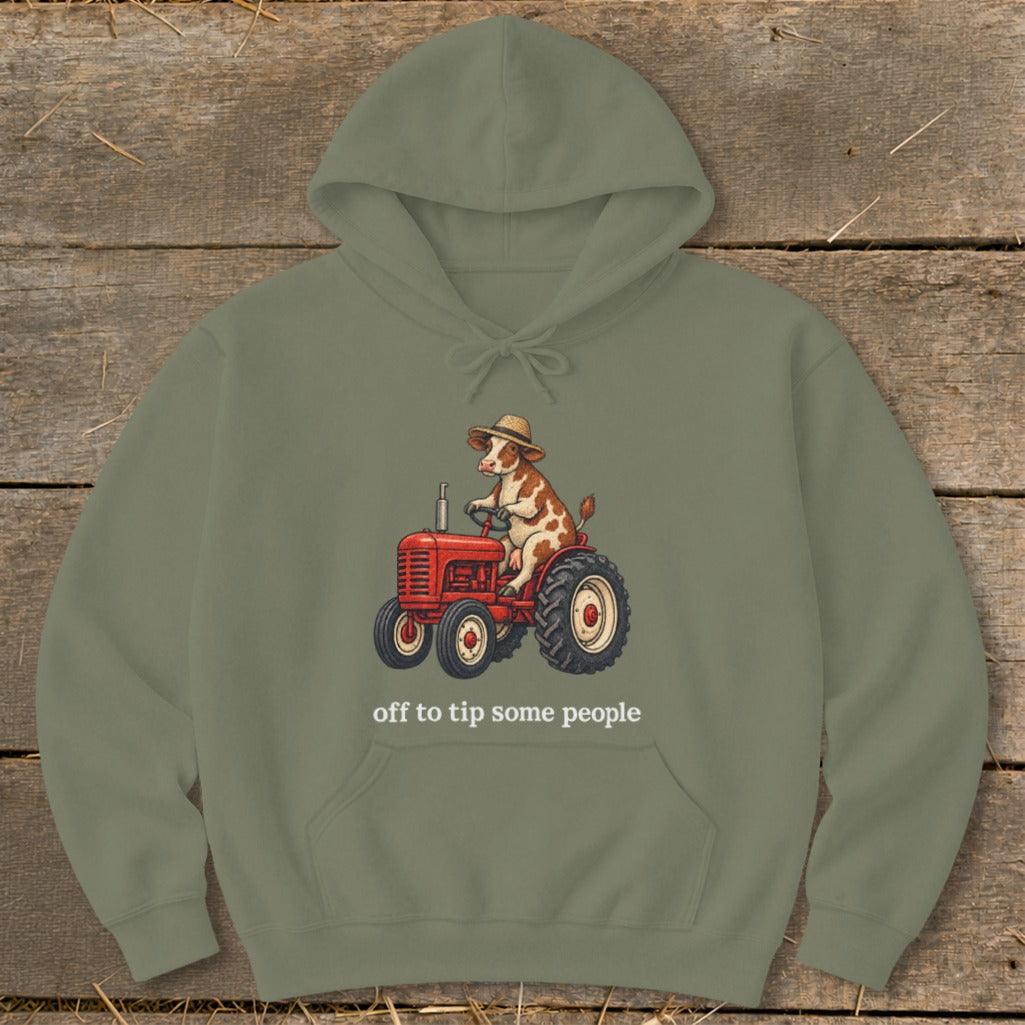 Off To Tip People Hoodie
