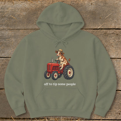Off To Tip People Hoodie