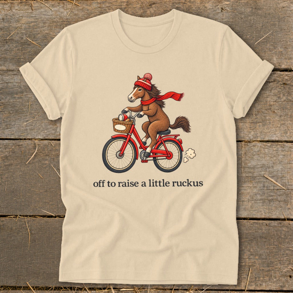 Off To Raise a Little Ruckus Softstyle Tee