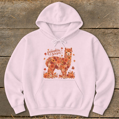 Fall Floral Alpaca Hoodie