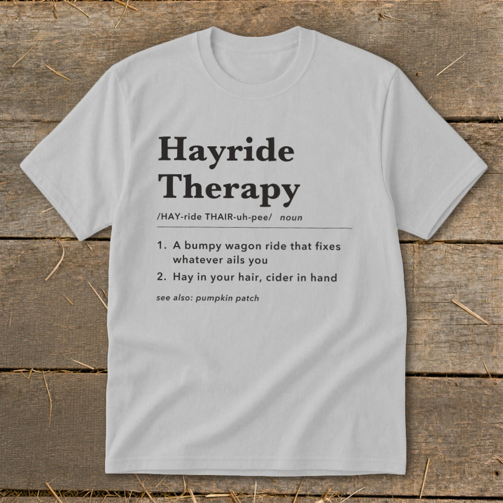 Hayride Therapy Definition Youth Tee