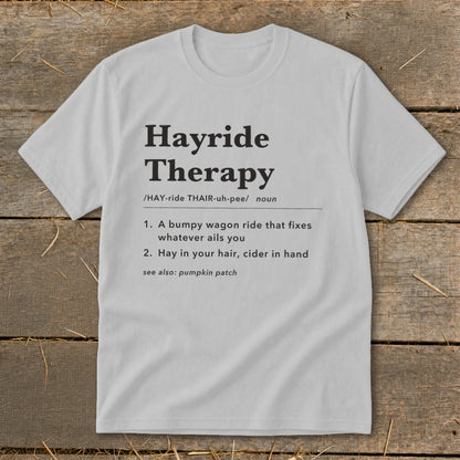 Hayride Therapy Definition Youth Tee
