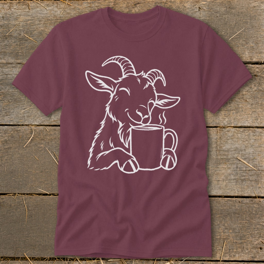 Morning Coffee Goat Classic Tee