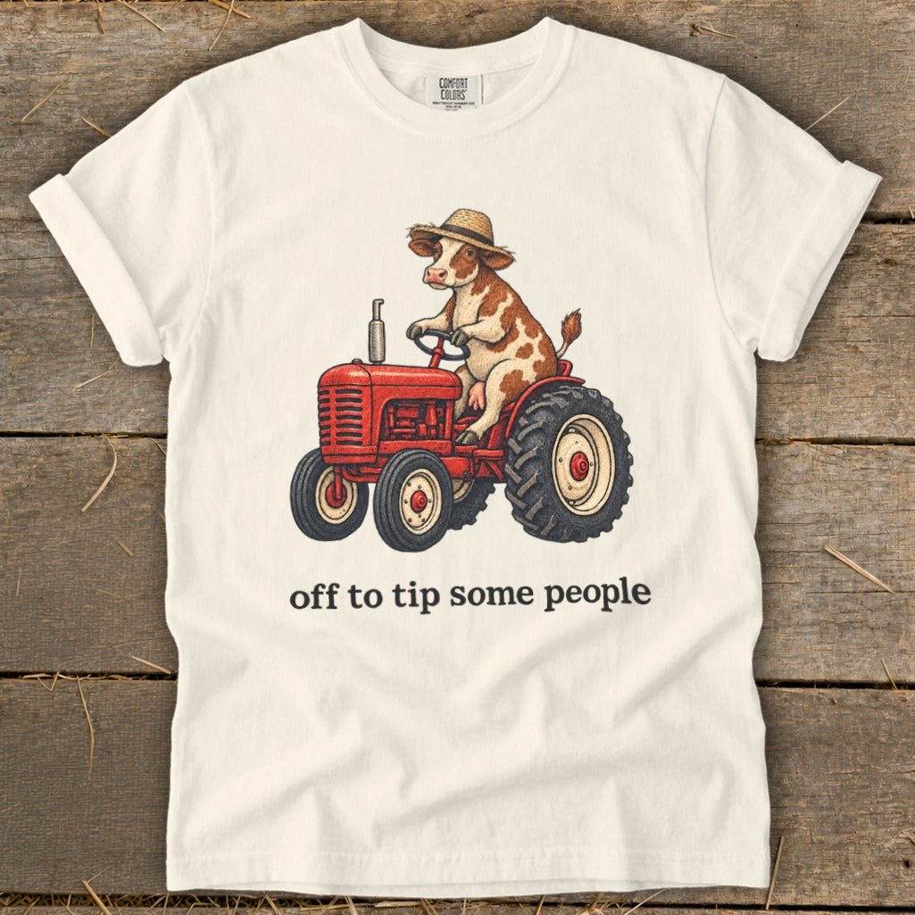 Off To Tip People Signature Tee