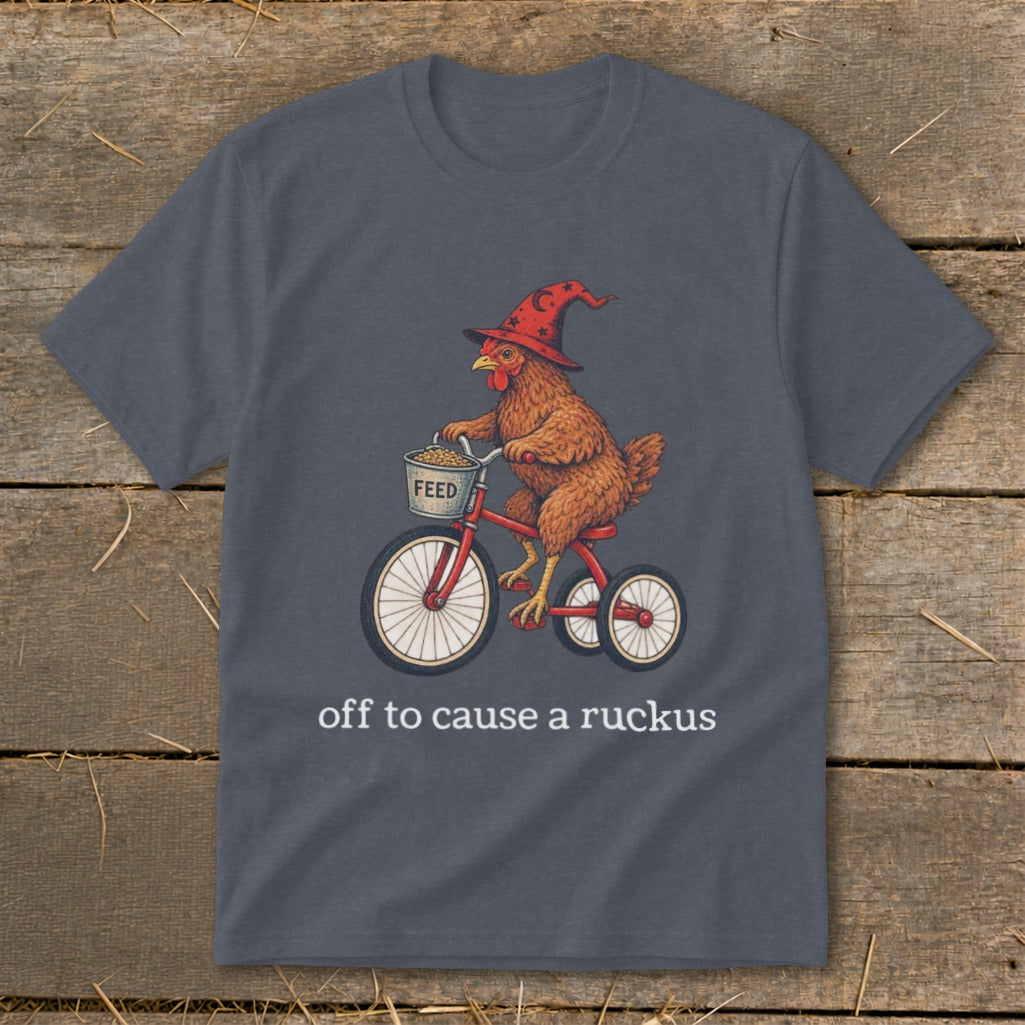 Off To Cause a Ruckus Youth Tee
