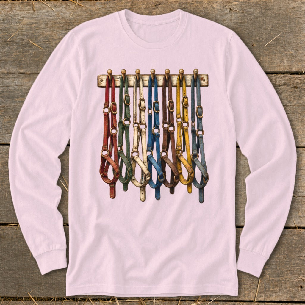Halter Wall Long Sleeve Tee