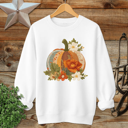 Cozy Autumn Pumpkin Graphic Sweatshirt product