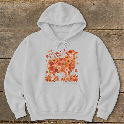 Fall Floral Sheep Hoodie