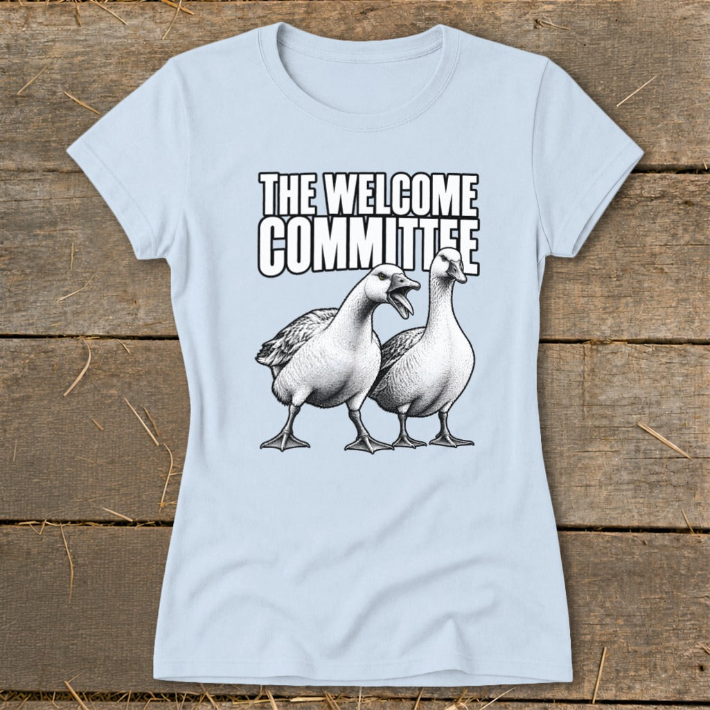 The Welcome Committee Ladies Tee