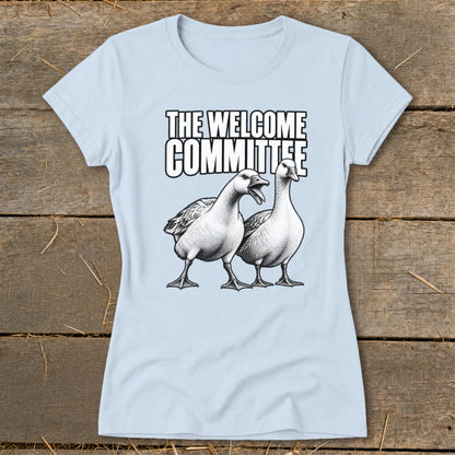 The Welcome Committee Ladies Tee