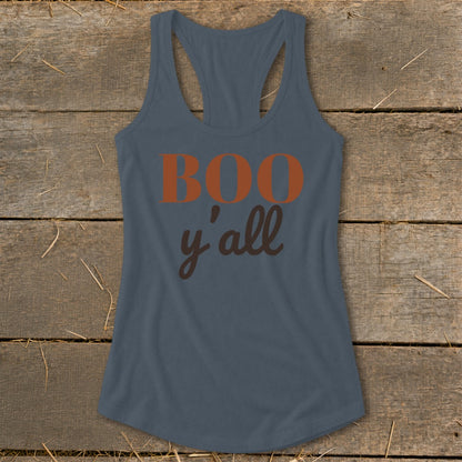 Boo Y'all Racerback Tank