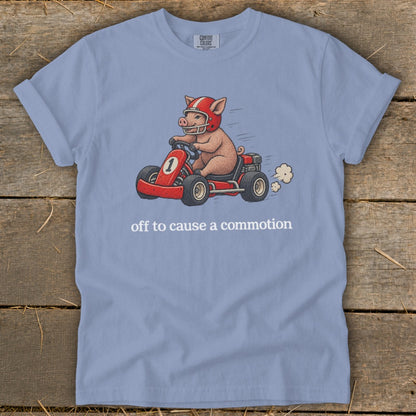 Off To Cause a Commotion Signature Tee