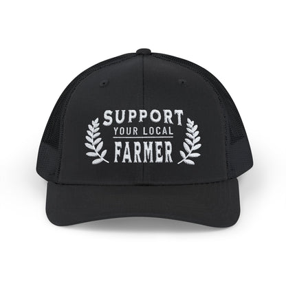 Hats Black / One size Support Local Farmer - Trucker Cap