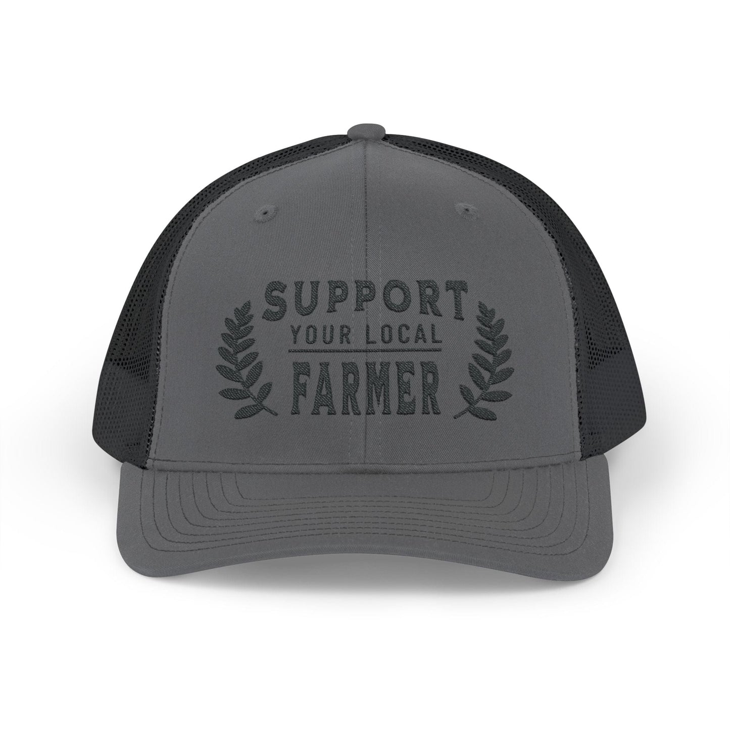 Hats Charcoal / Black / One size Support Local Farmer - Trucker Cap