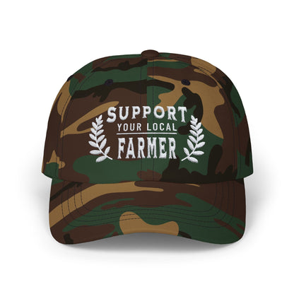 Hats Green Camo / One size Support Local Farmer - Dad Cap