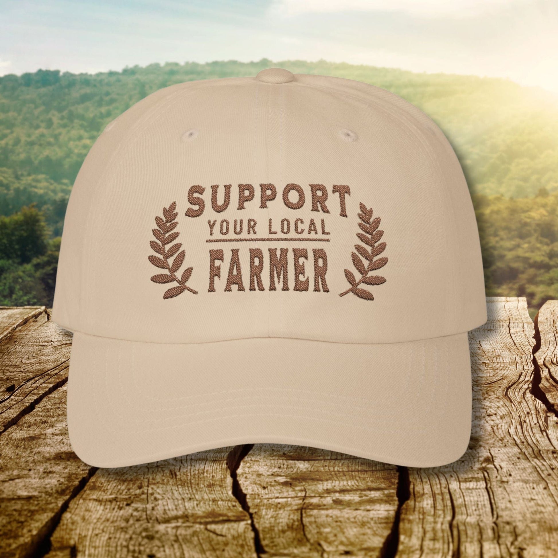 Hats Support Local Farmer - Dad Cap