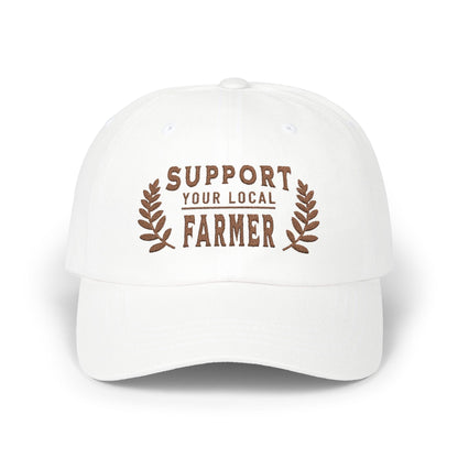 Hats White / One size Support Local Farmer - Dad Cap