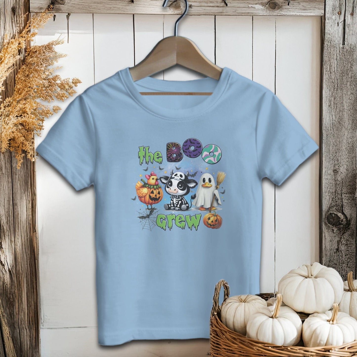 Holiday Baby Shirt Infant T-Shirt / Light Blue / 6 Months The Boo Crew Halloween - Baby Shirt