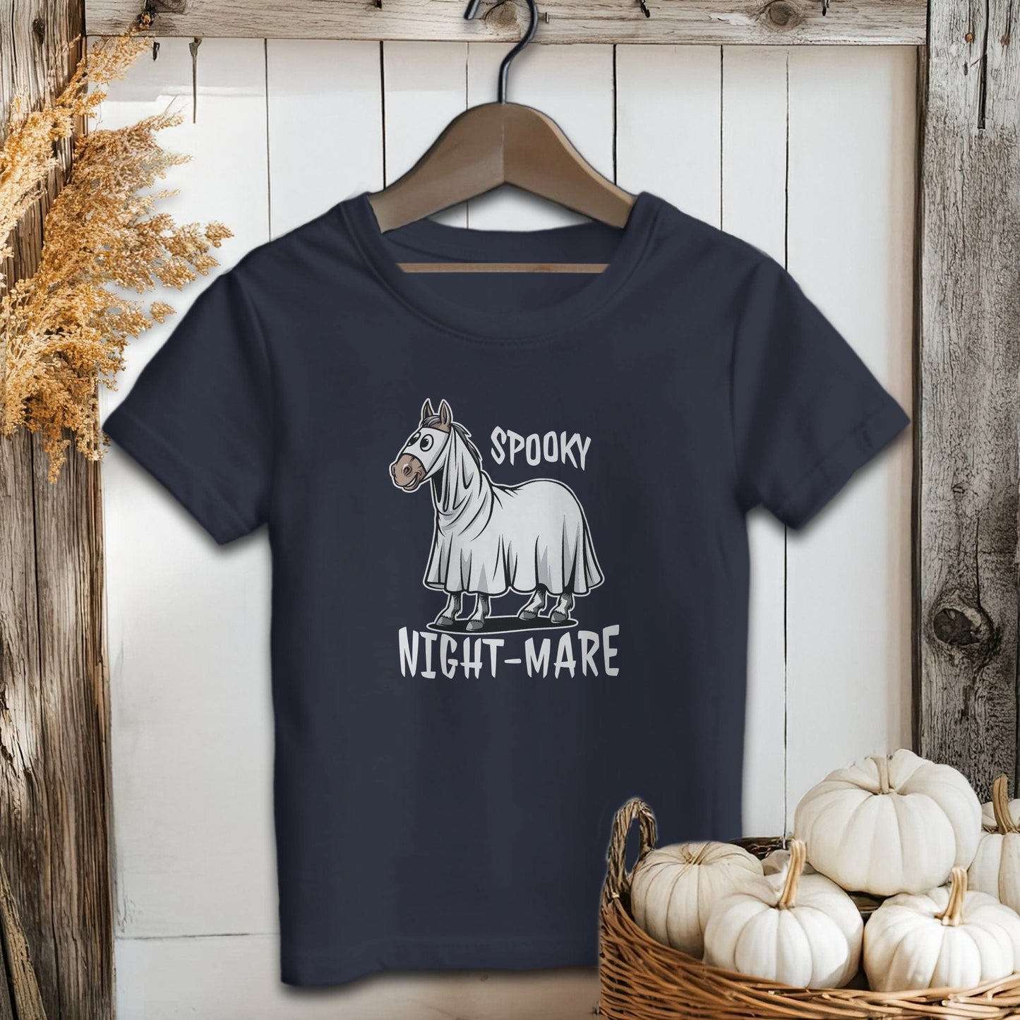 Holiday Baby Shirt Infant T-Shirt / Navy / 6 Months Spooky Nightmare Halloween - Baby Shirt